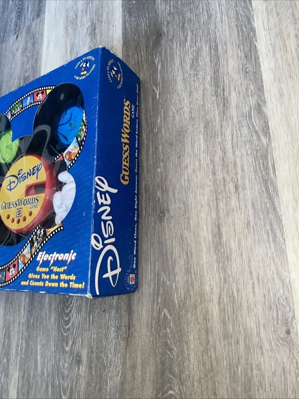 Disney Guess Words Game 2001 Mattel   New Open Box